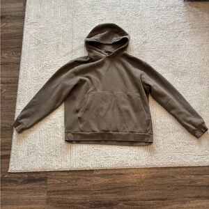 Men’s Lululemon Steady State Pullover Hoodie Brown Size Large